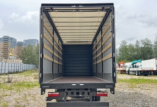 JAC N120 NEW БОРТОВОЙ С ТЕНТОМ (ШТОРЫ) И СДВИЖНАЯ КРЫША